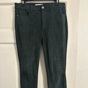 BCBGMAXAZRIA velvet women's pants ~ Size 30 waist